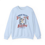 Great Falls Electrics Crewneck Sweatshirt - Vintage Defunct Baseball Teams - Montana