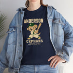 Anderson Orphans T-Shirt (Heavyweight) - Vintage Defunct Baseball Teams - Indiana