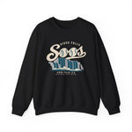 Sioux Falls Soos Crewneck Sweatshirt - Vintage Defunct Baseball Teams - South Dakota