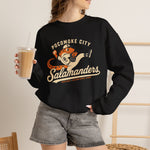 Pocomoke City Salamanders Crewneck Sweatshirt - Vintage Defunct Baseball Teams - Maryland
