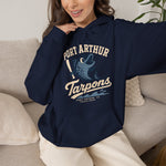 Port Arthur Tarpons Hoodie - Vintage Defunct Baseball Teams - Texas