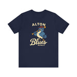 Alton Blues T-Shirt (Premium Lightweight) - Vintage Defunct Baseball Teams