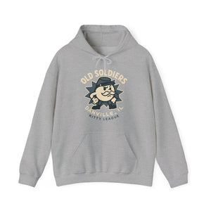 Danville Old Soldiers Hoodie - Vintage Defunct Baseball Teams