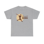 Springfield Browns T-Shirt (Heavyweight) - Vintage Defunct Baseball Teams