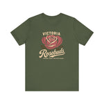 Victoria Rosebuds T-Shirt (Premium Lightweight) - Vintage Defunct Baseball Teams - Texas