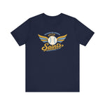 Wessington Springs Saints T-Shirt (Premium Lightweight) - Vintage Defunct Baseball Teams - South Dakota
