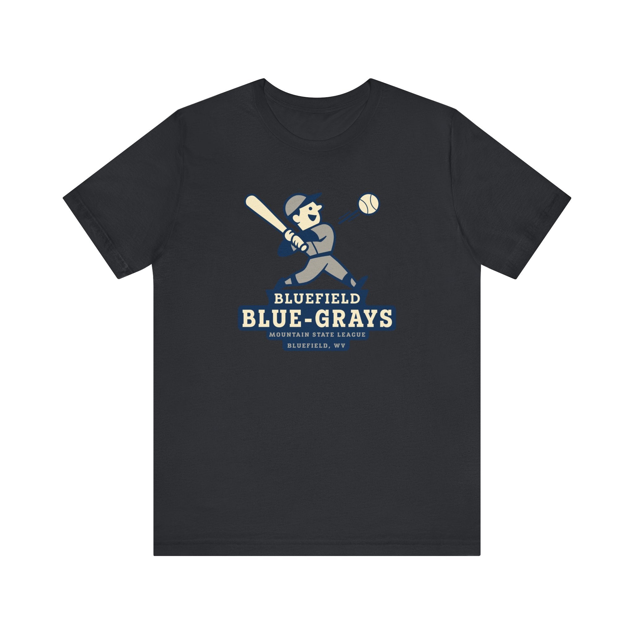 Bluefield Blue-Grays T-Shirt (Premium Lightweight) - Vintage Defunct Baseball Teams