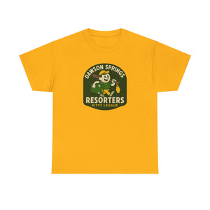 Dawson Springs Resorters T-Shirt (Heavyweight) - Vintage Defunct Baseball Teams
