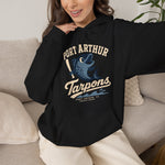 Port Arthur Tarpons Hoodie - Vintage Defunct Baseball Teams - Texas