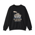Alameda Grays Crewneck Sweatshirt - Vintage Defunct Baseball Teams - California