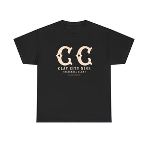 Clay City Nine T-Shirt (Heavyweight) - Vintage Defunct Baseball Teams