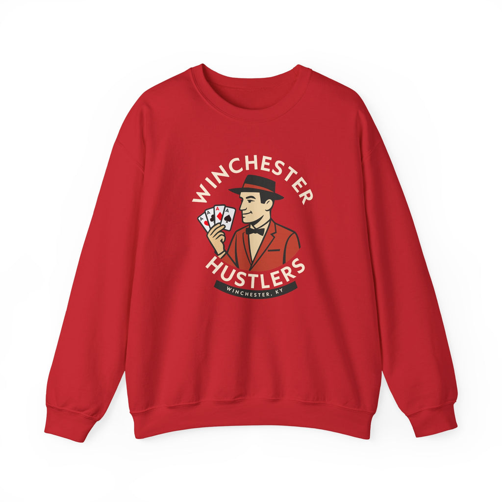 Winchester Hustlers Crewneck Sweatshirt - Vintage Defunct Baseball Teams