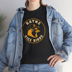 Rayne Rice Birds T-Shirt (Heavyweight) - Vintage Defunct Baseball Teams - Louisiana