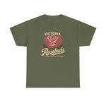 Victoria Rosebuds T-Shirt (Heavyweight) - Vintage Defunct Baseball Teams - Texas
