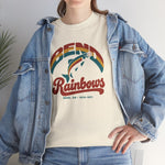 Bend Rainbows T-Shirt (Heavyweight) - Vintage Defunct Baseball Teams - Oregon