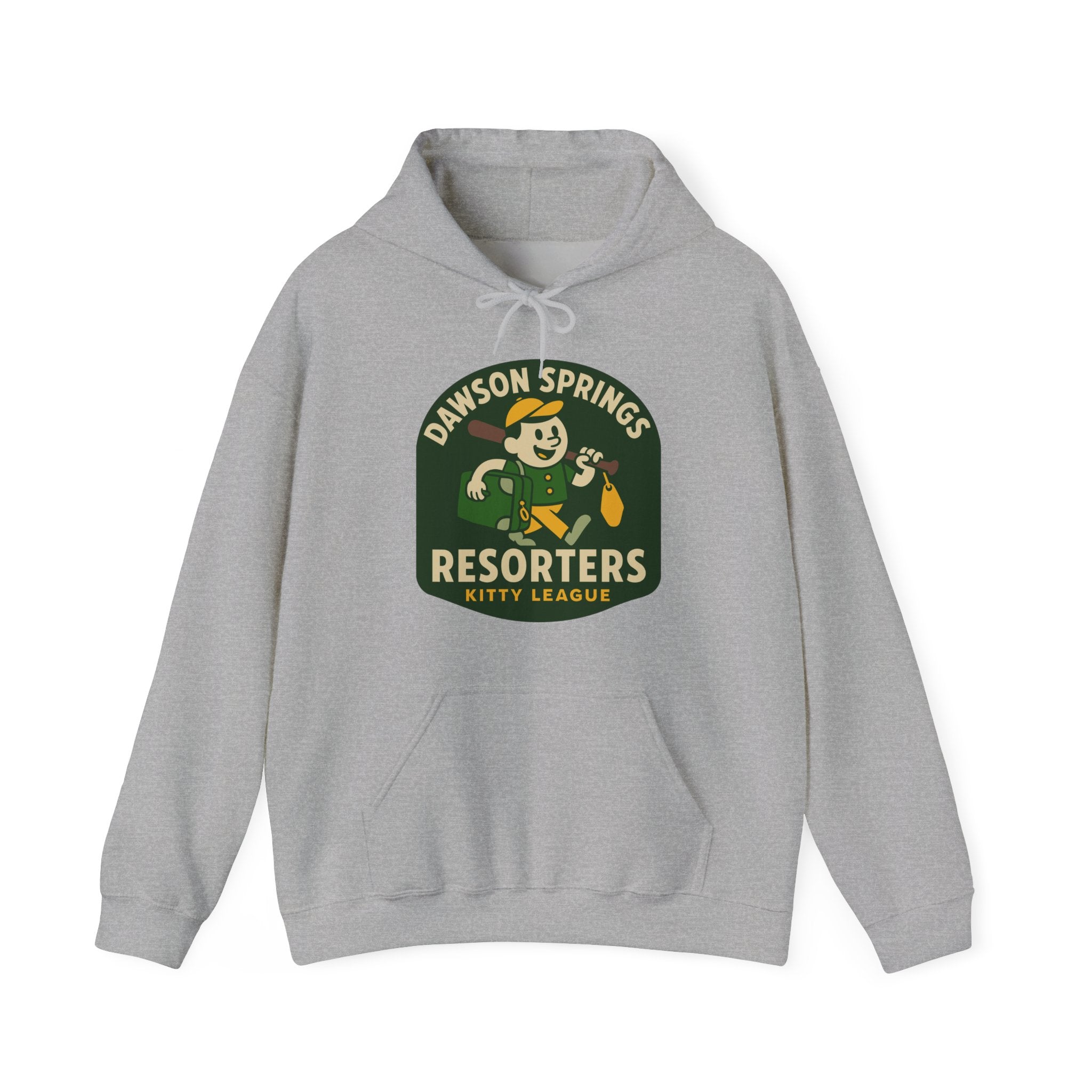 Dawson Springs Resorters Hoodie - Vintage Defunct Baseball Teams