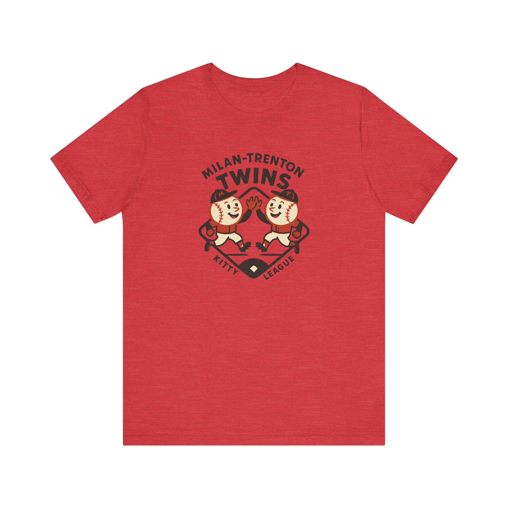Milan-Trenton Twins T-Shirt (Premium Lightweight) - Vintage Defunct Baseball Teams