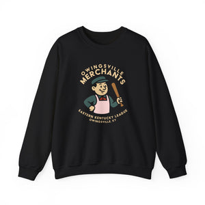 Owingsville Merchants Crewneck Sweatshirt - Vintage Defunct Baseball Teams