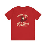 Springfield Red Birds T-Shirt (Premium Lightweight) - Vintage Defunct Baseball Teams - Illinois