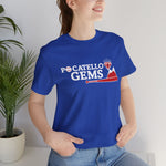 Pocatello Gems T-Shirt (Premium Lightweight) - Vintage Defunct Baseball Teams - Idaho