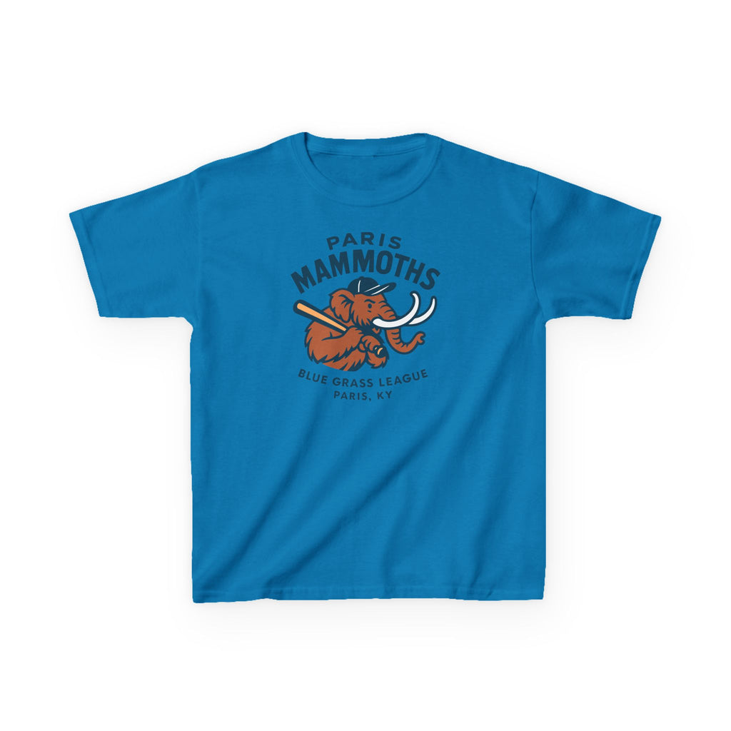 Paris Mammoths T-Shirt (Youth) - Vintage Defunct Baseball Teams