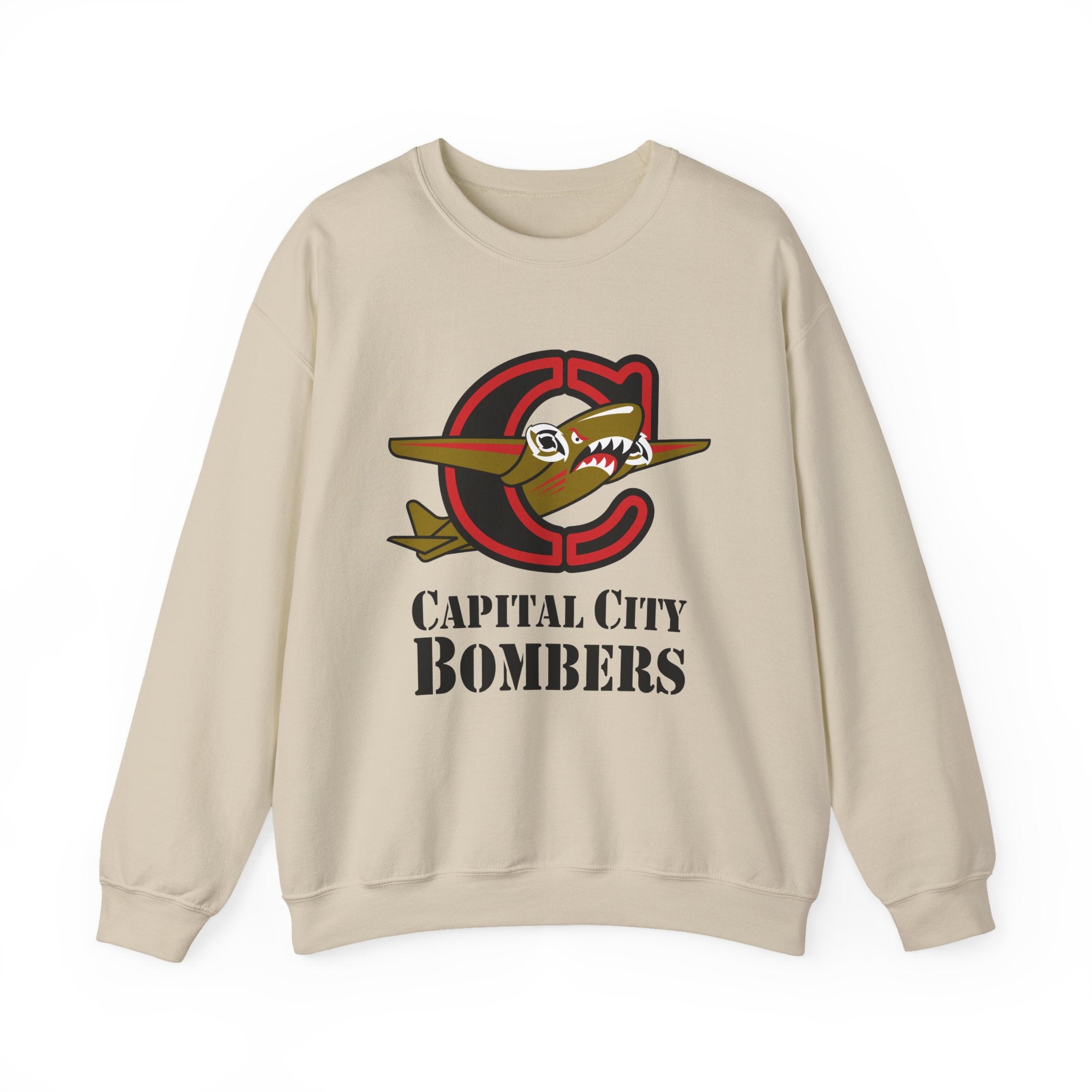 Capital City Bombers Baseball Crewneck Sweatshirt