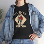 Lake Charles Skippers T-Shirt (Heavyweight) - Vintage Defunct Baseball Teams - Louisiana