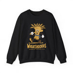 Hutchinson Wheatshockers Crewneck Sweatshirt - Vintage Defunct Baseball Teams - Kansas