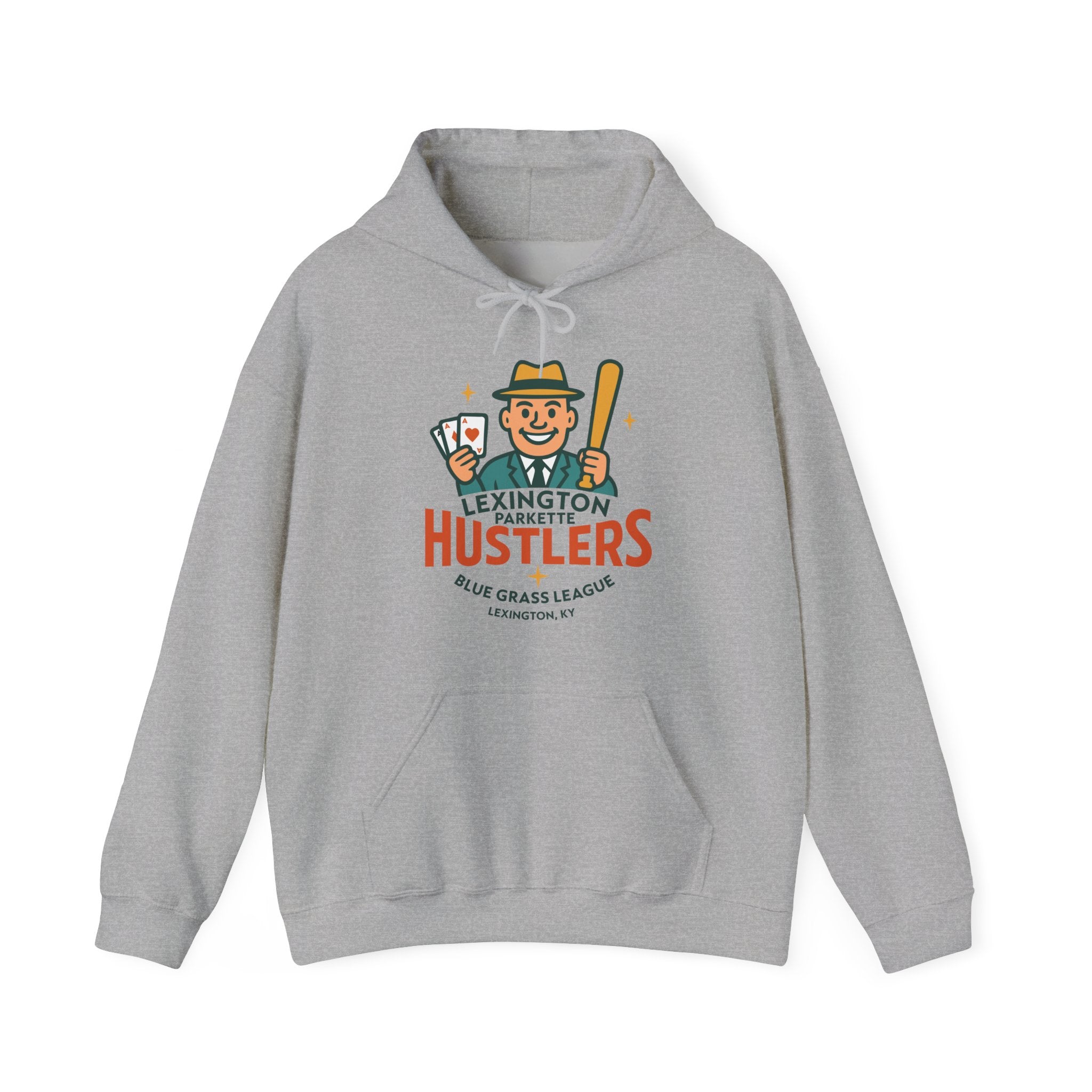 Lexington Parkette Hustlers Hoodie - Vintage Defunct Baseball Teams