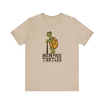 Memphis Turtles T-Shirt (Premium Lightweight) - Vintage Defunct Baseball Teams - Tennessee