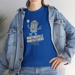 Martinsville Manufacturers T-Shirt (Heavyweight) - Vintage Defunct Baseball Teams - Virginia
