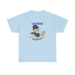 Las Vegas Wranglers T-Shirt (Heavyweight) - Vintage Defunct Baseball Teams - Nevada
