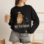 Hutchinson Salt Packers Crewneck Sweatshirt - Vintage Defunct Baseball Teams - Kansas