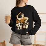 Wilson Tobs Crewneck Sweatshirt - Vintage Defunct Baseball Teams - North Carolina