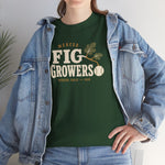 Merced Fig Growers T-Shirt (Heavyweight) - Vintage Defunct Baseball Teams - California
