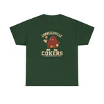 Connellsville Cokers T-Shirt (Heavyweight) - Vintage Defunct Baseball Teams - Pennsylvania