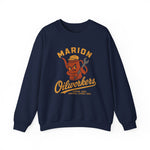 Marion Oilworkers Crewneck Sweatshirt - Vintage Defunct Baseball Teams - Ohio