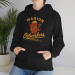 Marion Oilworkers Hoodie - Vintage Defunct Baseball Teams - Ohio