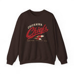 Chickasha Chiefs Crewneck Sweatshirt - Vintage Defunct Baseball Teams - Oklahoma