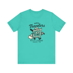 Paris Travelers T-Shirt (Premium Lightweight) - Vintage Defunct Baseball Teams