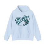 Muskegon Muskies Hoodie - Vintage Defunct Baseball Teams - Michigan