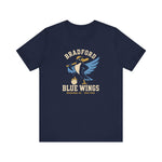 Bradford Blue Wings T-Shirt (Premium Lightweight) - Vintage Defunct Baseball Teams - Pennsylvania