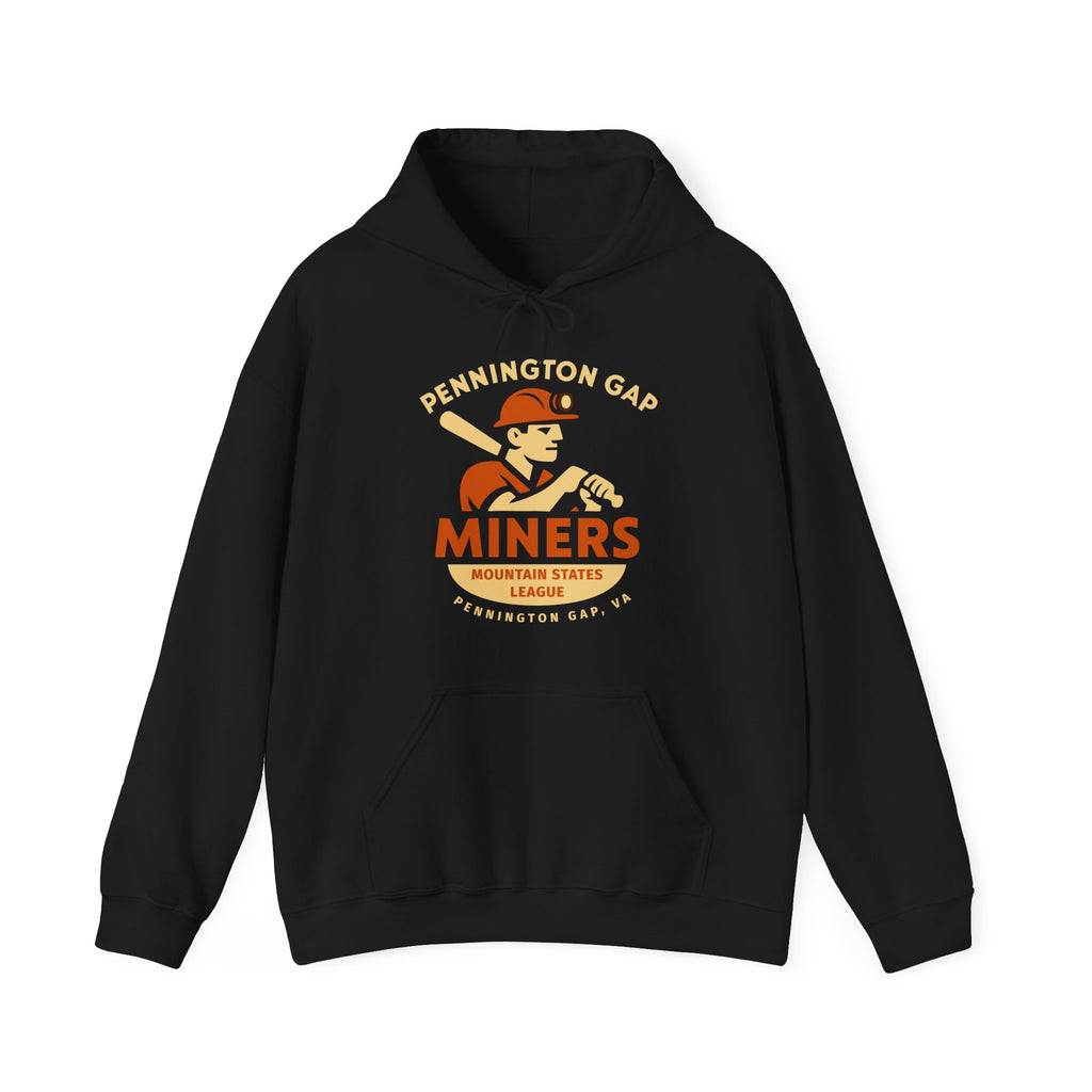 Pennington Gap Miners Hoodie - Vintage Defunct Baseball Teams
