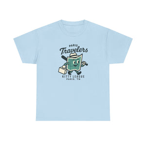 Paris Travelers T-Shirt (Heavyweight) - Vintage Defunct Baseball Teams