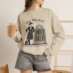 Des Moines Undertakers Crewneck Sweatshirt - Vintage Defunct Baseball Teams - Iowa