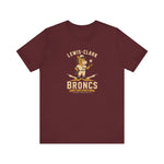 Lewiston Broncs T-Shirt (Premium Lightweight) - Vintage Defunct Baseball Teams - Idaho