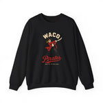 Waco Pirates Crewneck Sweatshirt - Vintage Defunct Baseball Teams - Texas