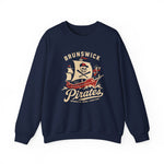 Brunswick Pirates Crewneck Sweatshirt - Vintage Defunct Baseball Teams - Georgia