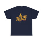 Raleigh Capitals T-Shirt (Heavyweight) - Vintage Defunct Baseball Teams - North Carolina
