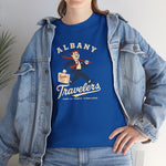Albany Travelers T-Shirt (Heavyweight) - Vintage Defunct Baseball Teams - Georgia